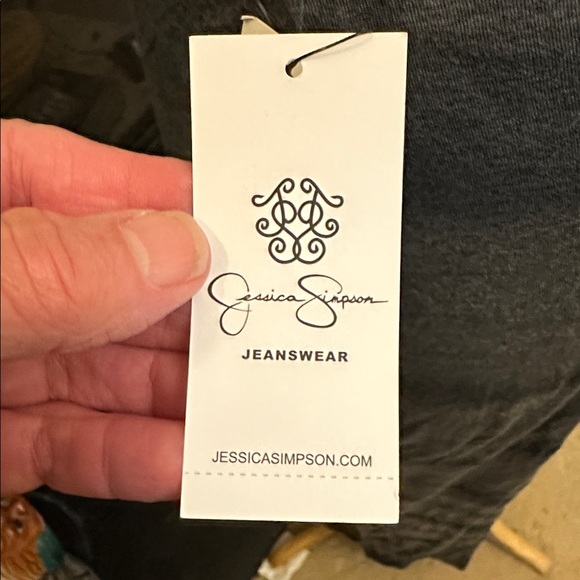 “Jessica Simpson” Charcoal Maxi Skirt - Picture 7 of 8